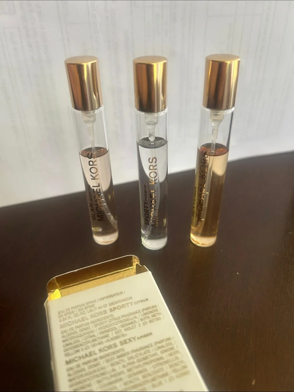 Michael Kors Mini Spray Set EDP  Please Read